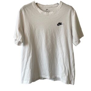 "The Nike Tee" Men's Nike White Tee With Embroidered Logo XL